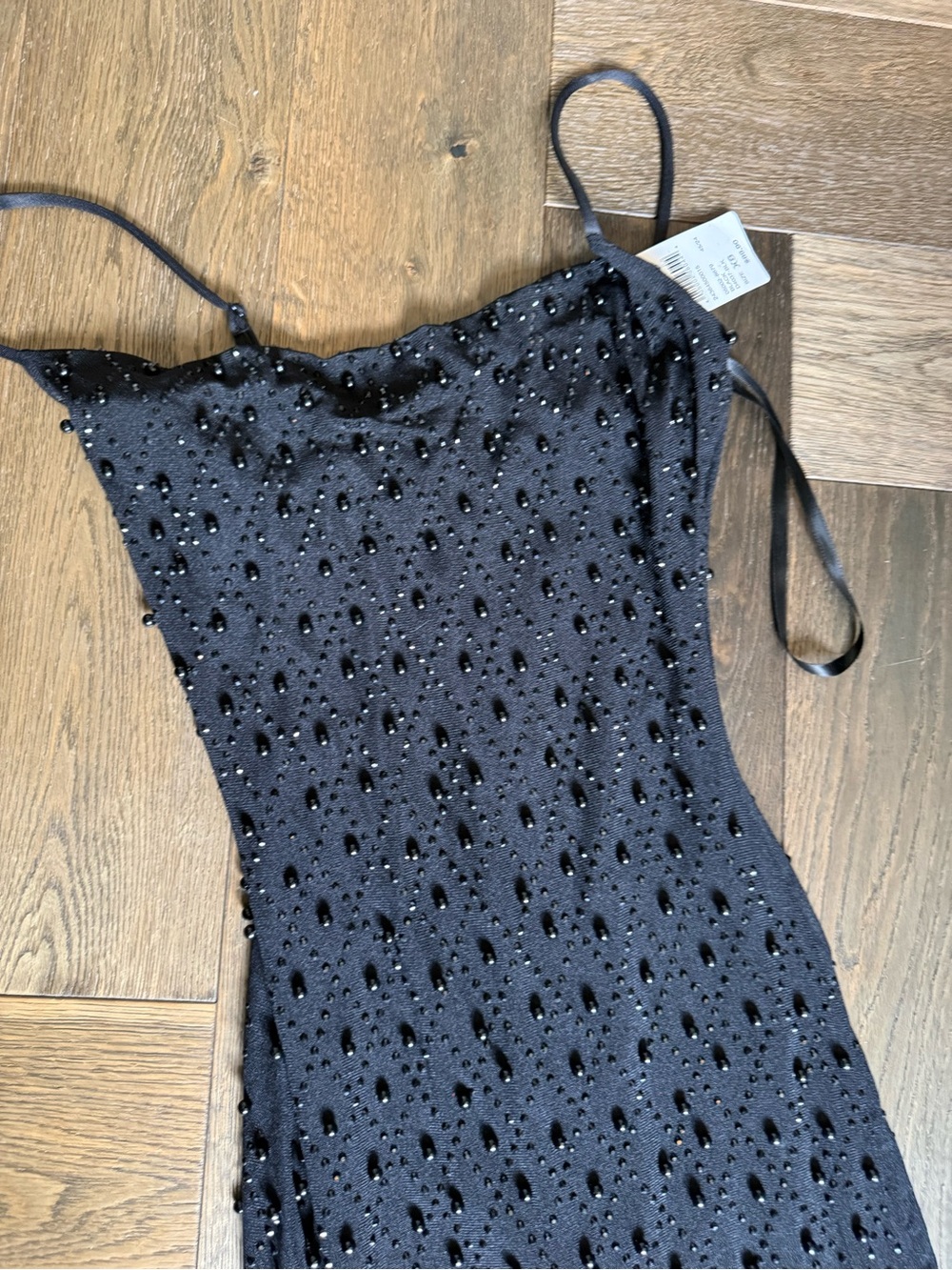 Windsor Elliot Rhinestone and Pearl Mermaid Dress - Picture 4 of 9